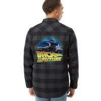 Back To The Future Movie. Delorean In Time Flannel Shirt | Artistshot