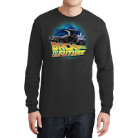 Back To The Future Movie. Delorean In Time Long Sleeve Shirts | Artistshot