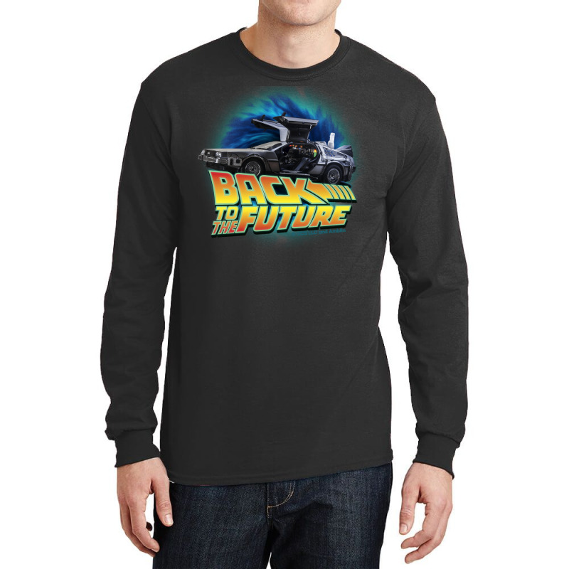 Back To The Future Movie. Delorean In Time Long Sleeve Shirts by salayobatrazf | Artistshot