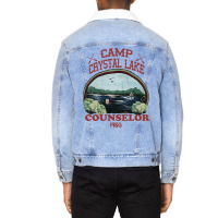 Camp Crystal Lake Counselo Perfect Gift Unisex Sherpa-lined Denim Jacket | Artistshot