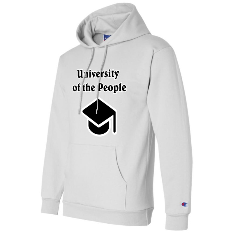 University Of The People Champion Hoodie by MIVANVORST | Artistshot