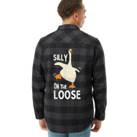 Silly Goose On The Loose T Shirt Flannel Shirt | Artistshot