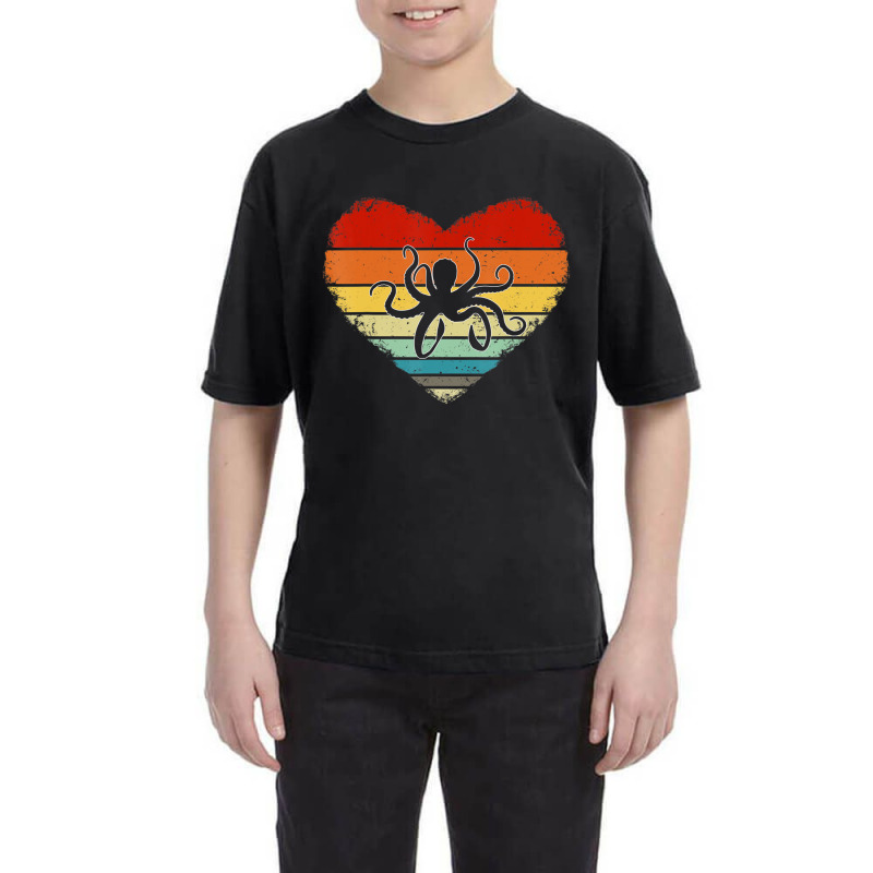 Trending Vintage Heart Octopus Valentine's Day For Him Her Youth Tee | Artistshot