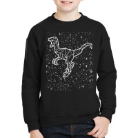 Velociraptor T  Shirt Velociraptor Dinosaur Zodiac Symbol Astrological Youth Sweatshirt | Artistshot