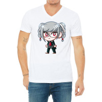 Peko Pekoyama Dangan Ronpa V-neck Tee | Artistshot