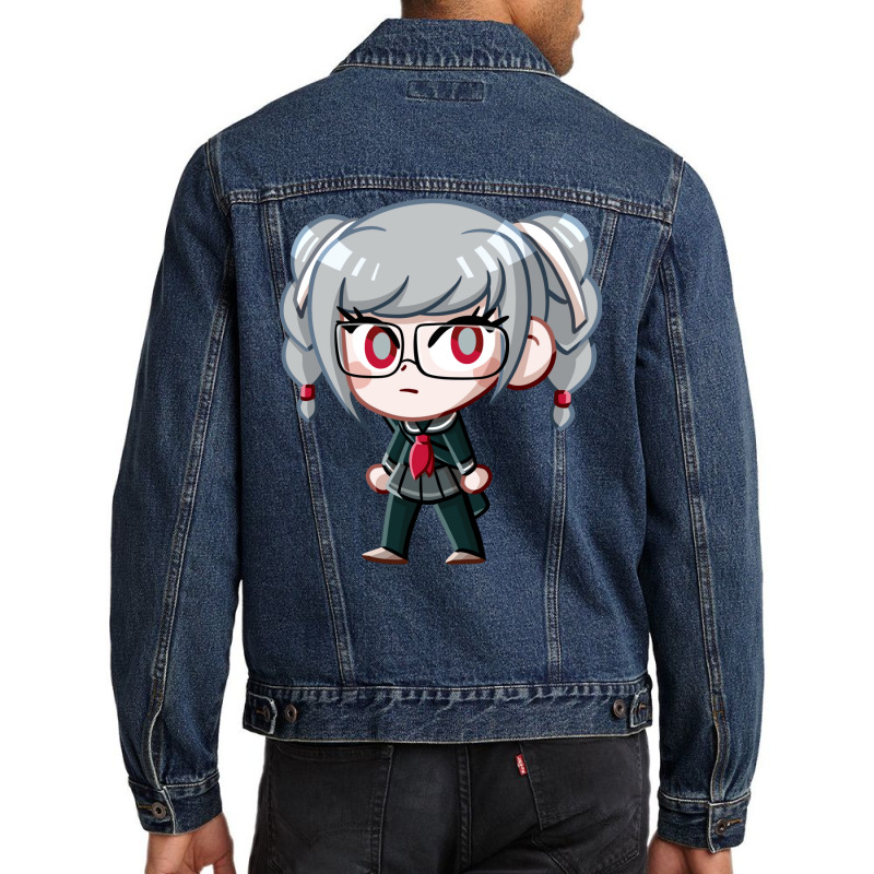 Peko Pekoyama Dangan Ronpa Men Denim Jacket by actheguisaob | Artistshot