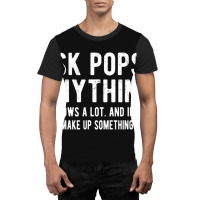 Mens Ask Pops Anything Pops Grandpa Graphic T-shirt | Artistshot