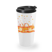 Hello Fall Frenchie In Car Autunm T  Shirt Frenchie Hello Fall   Frenc Travel Mug | Artistshot