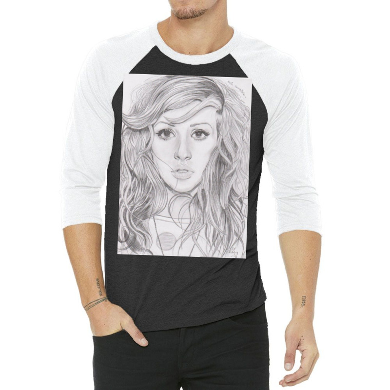 Ellie Goulding 3/4 Sleeve Shirt by nonabenik | Artistshot