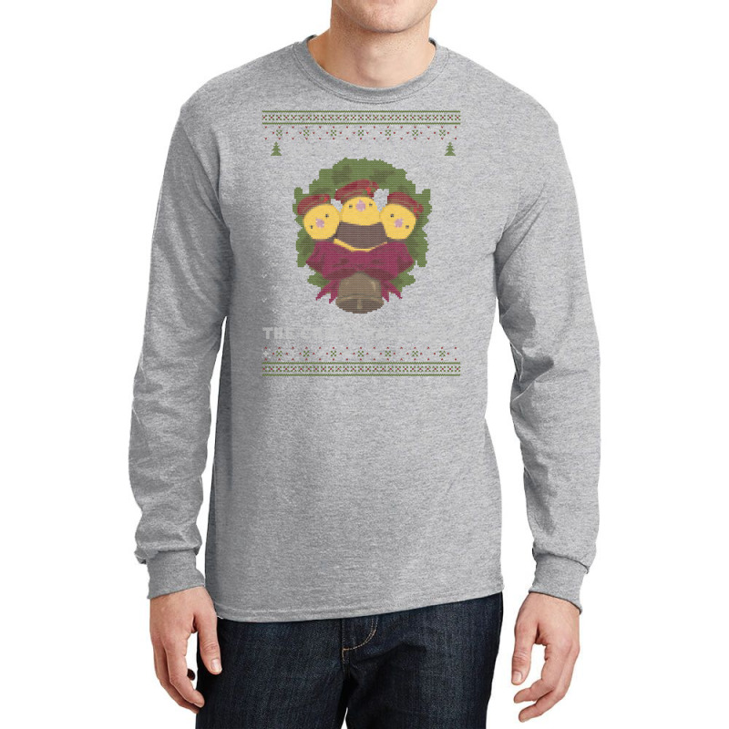 Ronka Around Ugly Christmas Sweater   Xiv Long Sleeve Shirts by actheguisaob | Artistshot