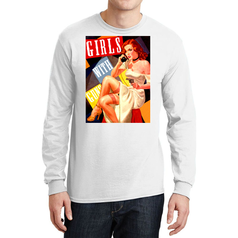 Gun Crazy Call Girl Long Sleeve Shirts | Artistshot