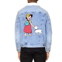 Heidi And Litle Goat Unisex Sherpa-lined Denim Jacket | Artistshot