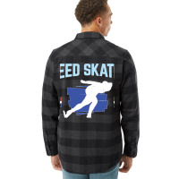 Netherlands Speed Skating Domination Flannel Shirt | Artistshot