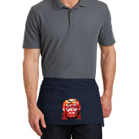 Trump Head Red Haywire Waist Apron | Artistshot