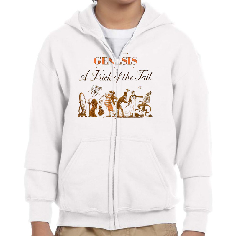 Genesis Trick Of The Tail T Shirt Youth Zipper Hoodie | Artistshot