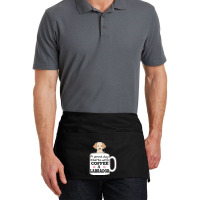 Labrador T Shirta Good Day Starts With Coffee And Labrador, Cute Labra Waist Apron | Artistshot