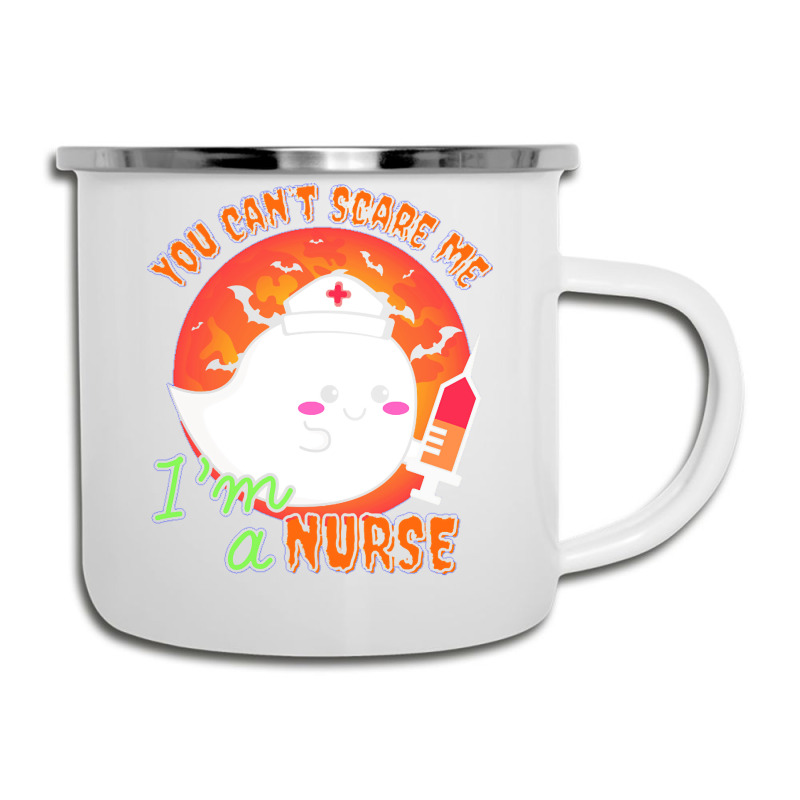 Nurse Halloween Costume T  Shirt You Can’t Scare Me, I’m A Nurse. Camper Cup | Artistshot