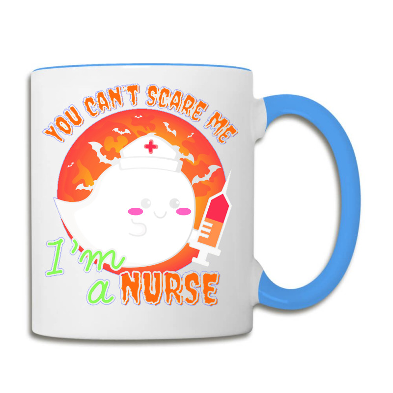 Nurse Halloween Costume T  Shirt You Can’t Scare Me, I’m A Nurse. Coffee Mug | Artistshot