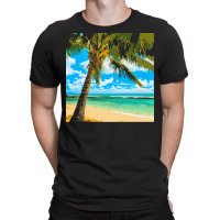 Palm Beach T  Shirt Palm Beach Morning T  Shirt T-shirt | Artistshot