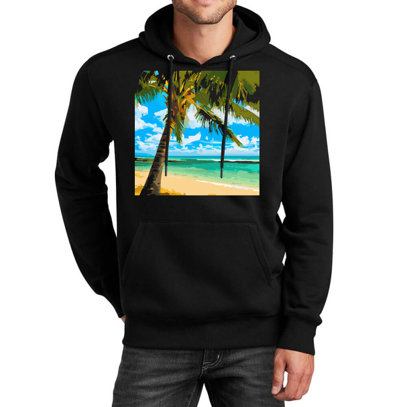 Palm Beach T  Shirt Palm Beach Morning T  Shirt Unisex Hoodie | Artistshot