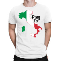 Pray For Italy For Light T-shirt | Artistshot
