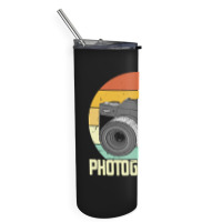 Photographer T  Shirt Photographer T  Shirt Skinny Tumbler | Artistshot