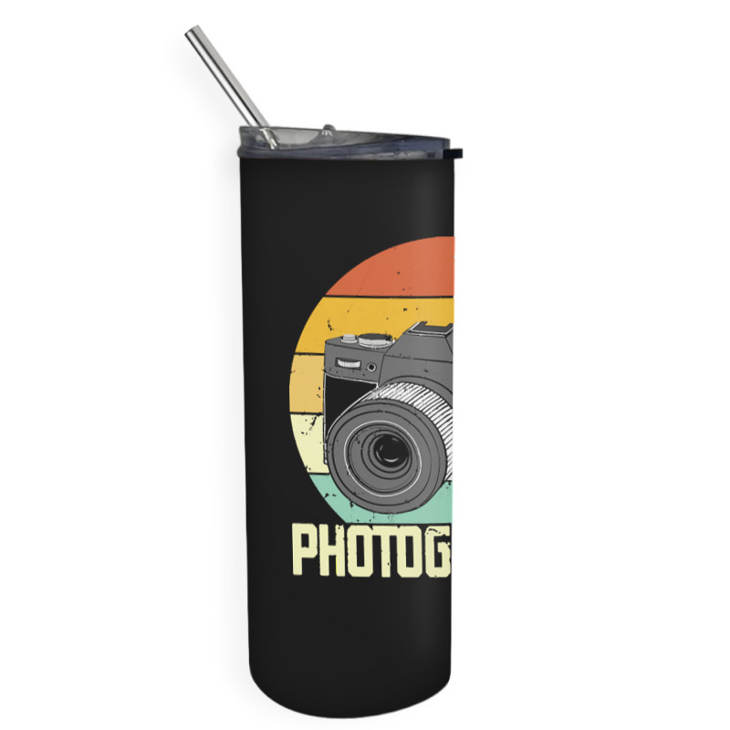 Photographer T  Shirt Photographer T  Shirt Skinny Tumbler | Artistshot