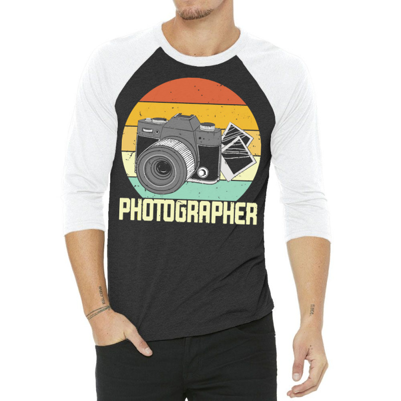 Photographer T  Shirt Photographer T  Shirt 3/4 Sleeve Shirt | Artistshot