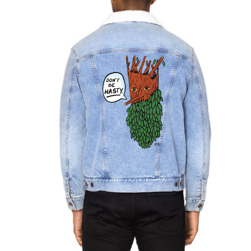 Trending Treebeard-qytgm Unisex Sherpa-lined Denim Jacket | Artistshot