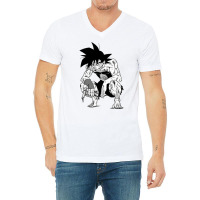 Bardock V-neck Tee | Artistshot