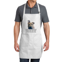 Barley I'll Be Watching You T Shirt Full-length Apron | Artistshot