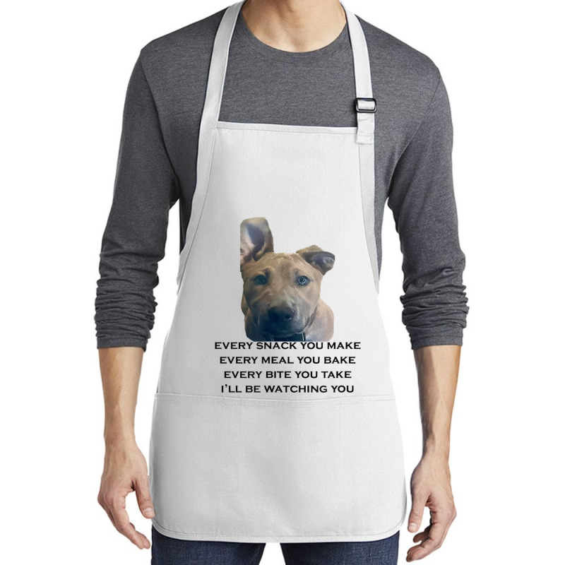 Barley I'll Be Watching You T Shirt Medium-length Apron | Artistshot