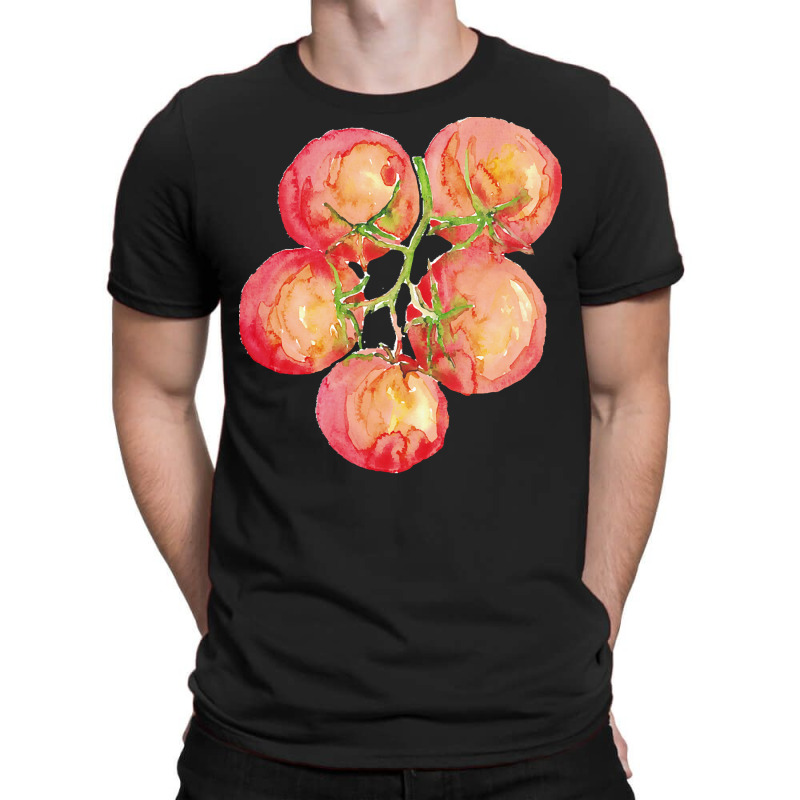 Tomato Wall Watercolor T-shirt | Artistshot