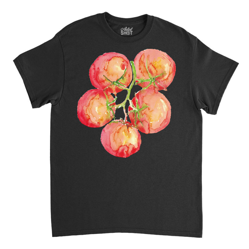 Tomato Wall Watercolor Classic T-shirt | Artistshot