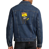 Feline Bureau Of Investigation Men Denim Jacket | Artistshot