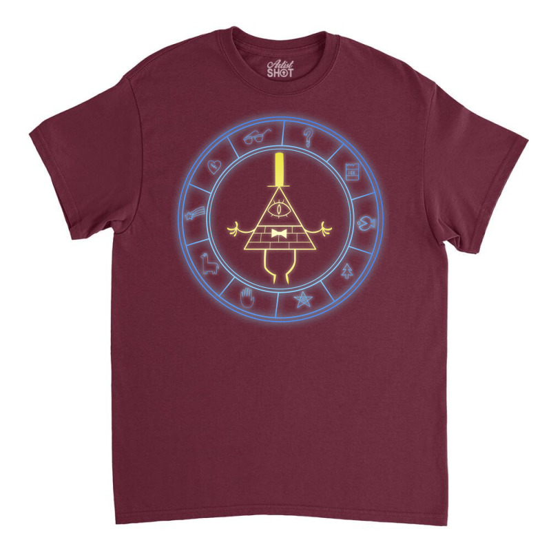 Bill's Wheel From Gravity Falls 1 Classic T-shirt | Artistshot