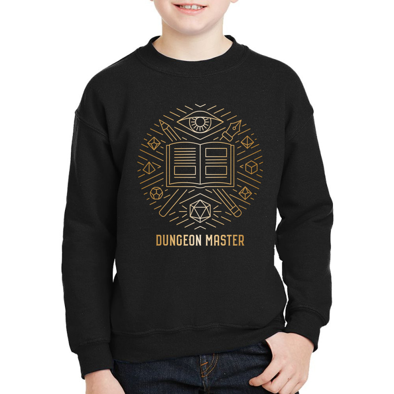 Trending Dungeon Master - Gold Youth Sweatshirt | Artistshot