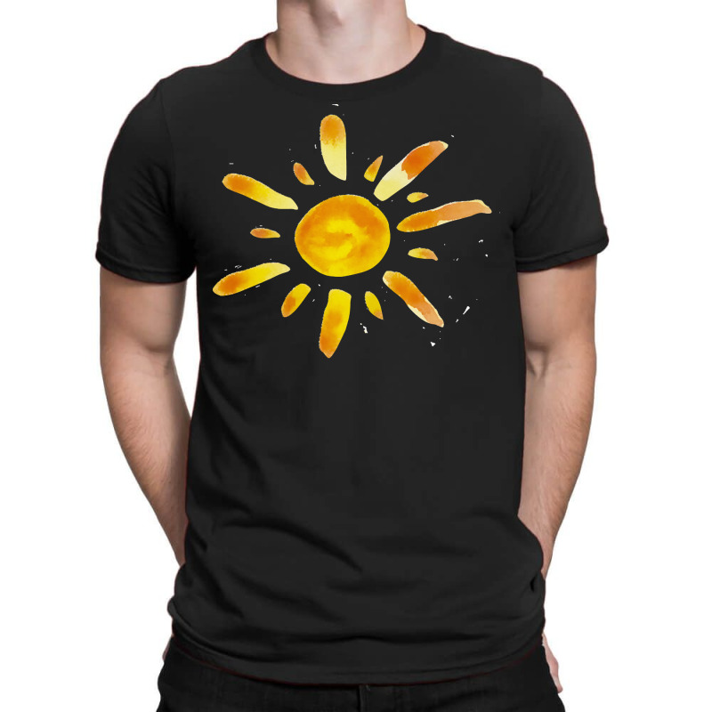 Watercolor Sun T-shirt | Artistshot