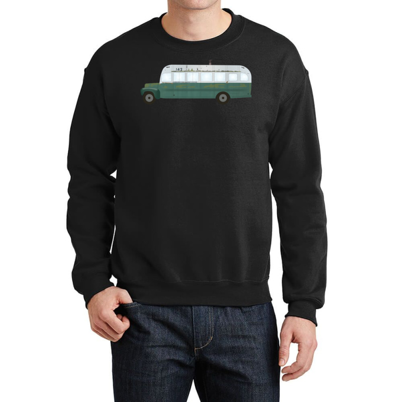 Into The Wild Png Magic Bus S142 Crewneck Sweatshirt by salayobatrazf | Artistshot