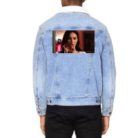 Jennifer's Body Sticker Unisex Sherpa-lined Denim Jacket | Artistshot