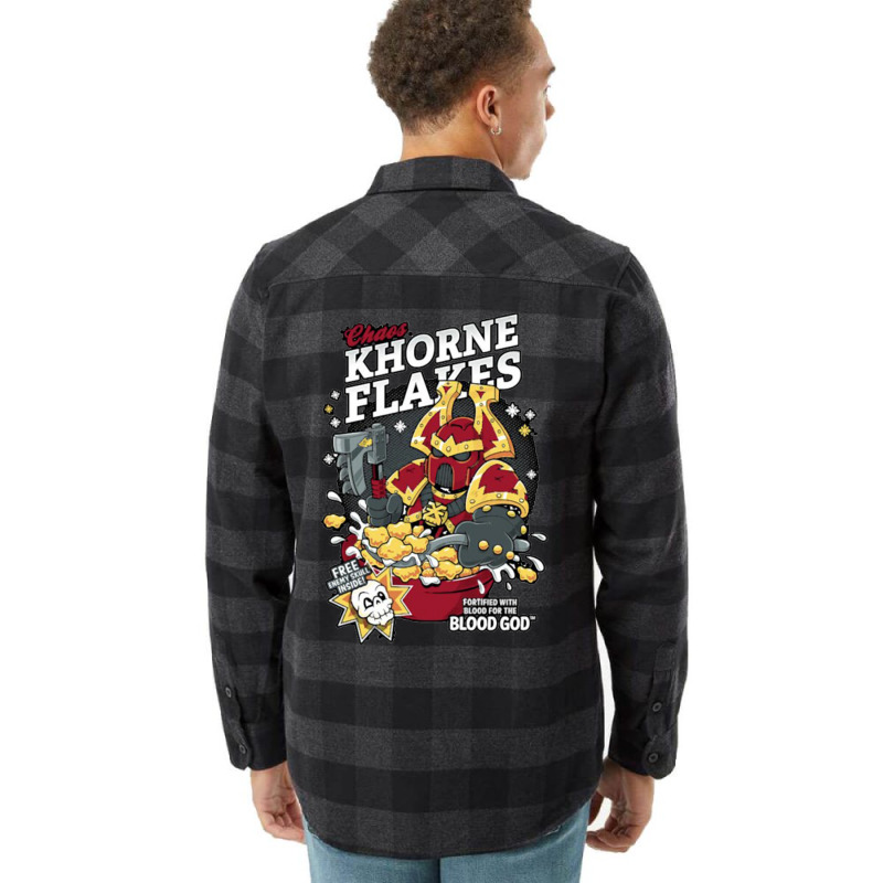 Chaos Khorne Flakes Flannel Shirt | Artistshot