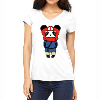 Ashitaka Panda Women's V-neck T-shirt | Artistshot