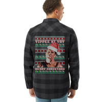 Yippe Ki Yay Funny Ugly Sweater Christmas   Ylp Flannel Shirt | Artistshot