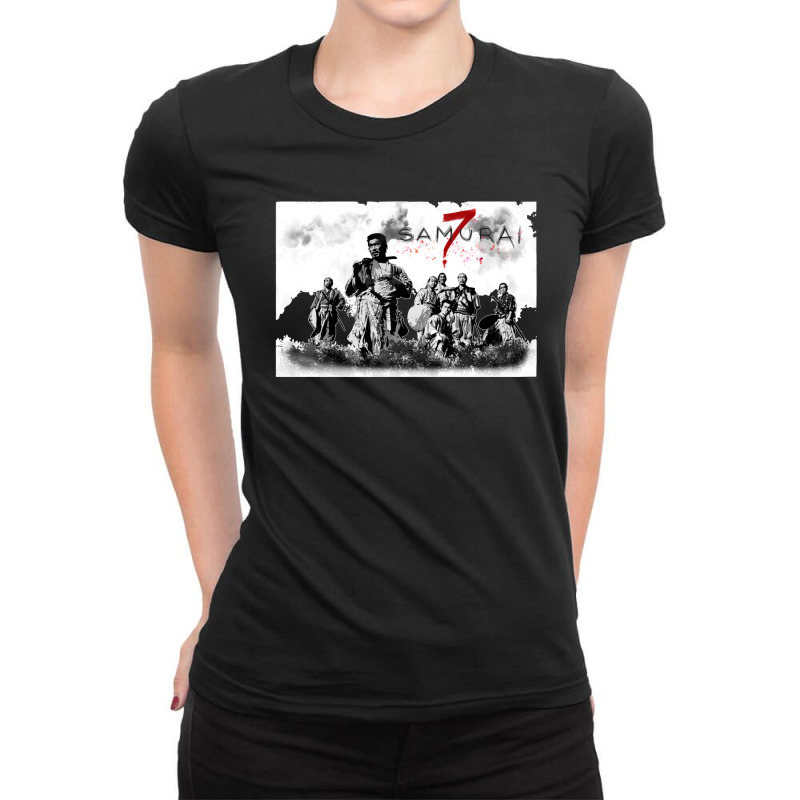 Samurai 7 Ladies Fitted T-Shirt by ANDREACOOPERSMITH | Artistshot