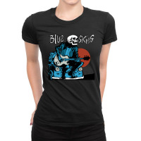 Blue Skies Tim Timebomb Ladies Fitted T-shirt | Artistshot