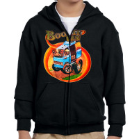 Trending Retro 70s Boogie Van Youth Zipper Hoodie | Artistshot