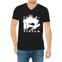 It's A Scream V-neck Tee | Artistshot