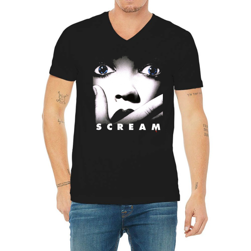 It's A Scream V-Neck Tee by jepaceylqnb | Artistshot