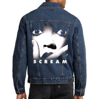 It's A Scream Men Denim Jacket | Artistshot