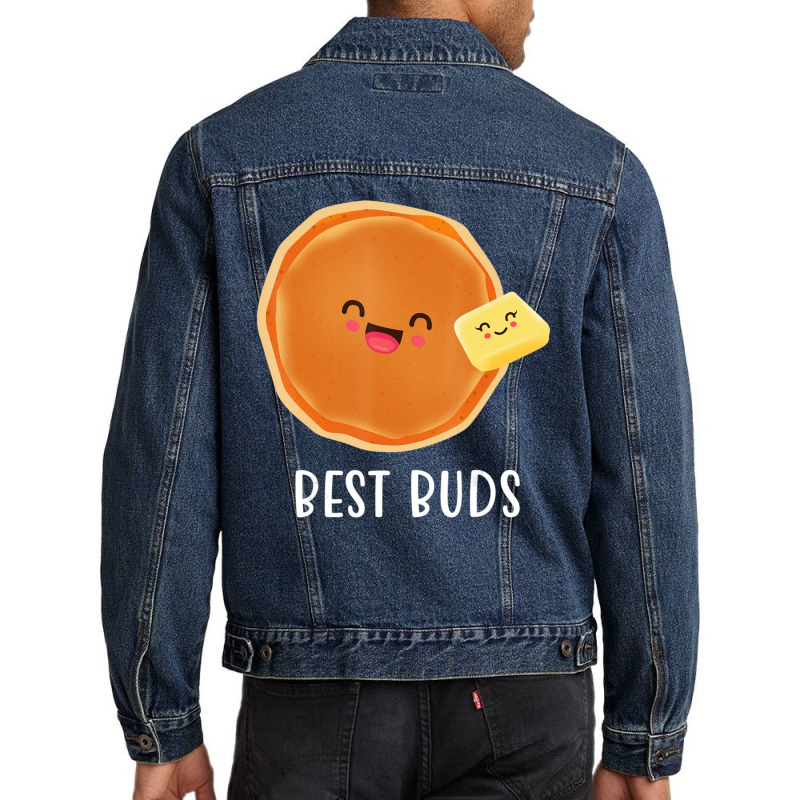 Pancake And Butter Bff Japanese Kawaii Anime Food Men Denim Jacket | Artistshot